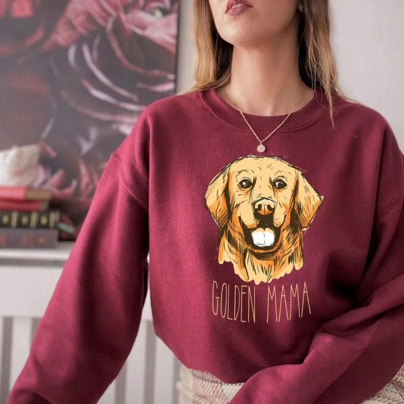 Golden retriever sweatshirt sale
